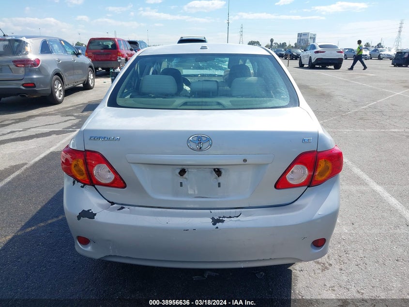 2009 Toyota Corolla Le VIN: 1NXBU40E59Z020648 Lot: 38956636