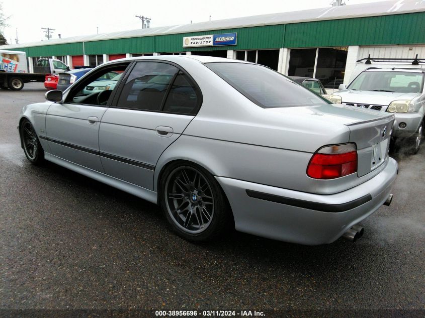 2000 BMW M5 VIN: WBSDE9344YBZ94988 Lot: 38956696