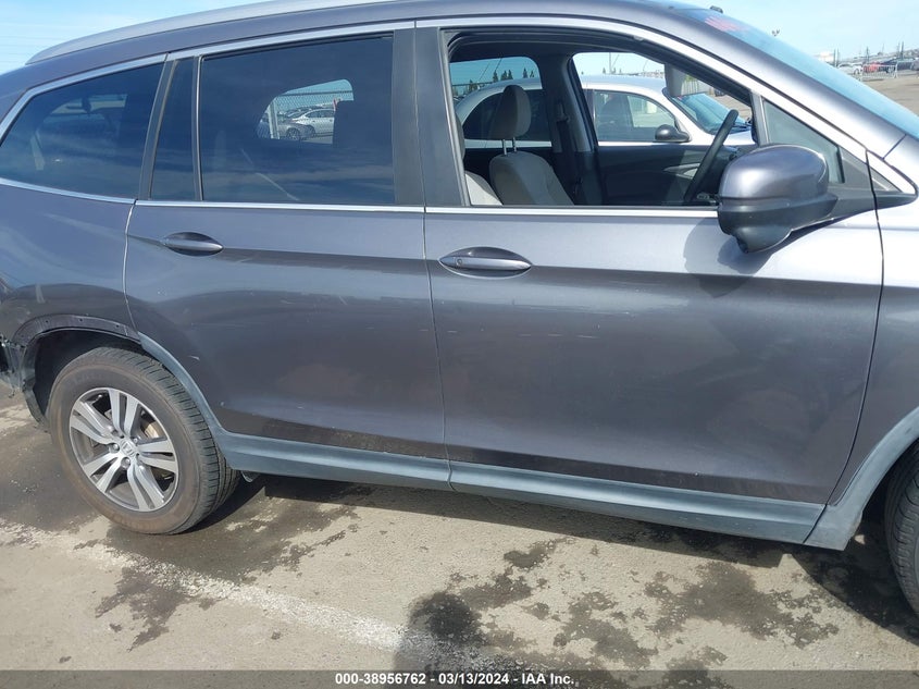 2016 HONDA PILOT EX - 5FNYF5H31GB001425