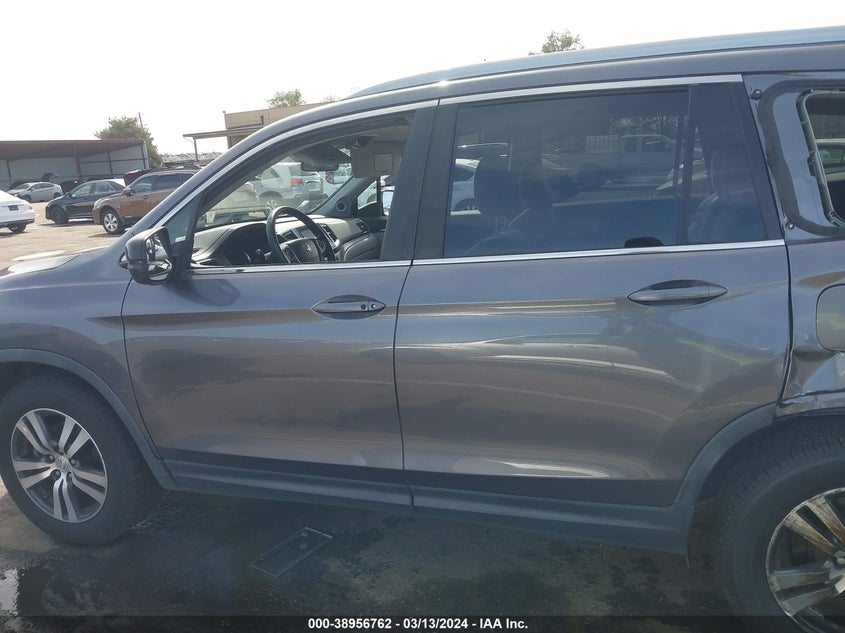 2016 HONDA PILOT EX - 5FNYF5H31GB001425