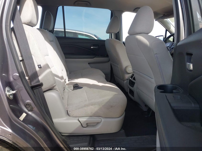 2016 HONDA PILOT EX - 5FNYF5H31GB001425