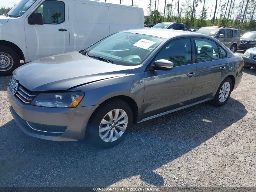 1VWAS7A39EC076304 | 2014 VOLKSWAGEN PASSAT