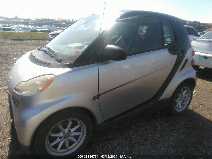 WMEEJ31X89K220151 | 2009 SMART FORTWO