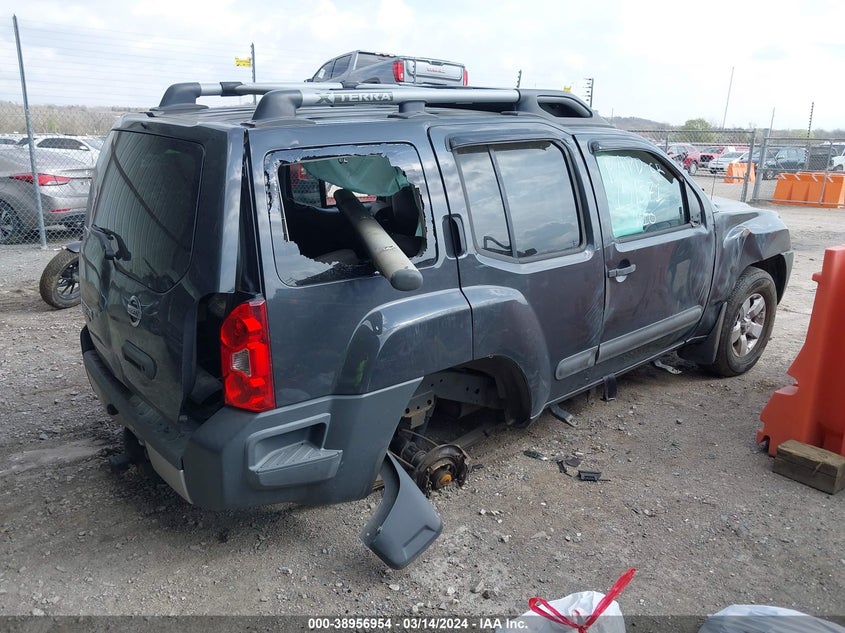 2013 Nissan Xterra S VIN: 5N1AN0NW4DN821318 Lot: 38956954