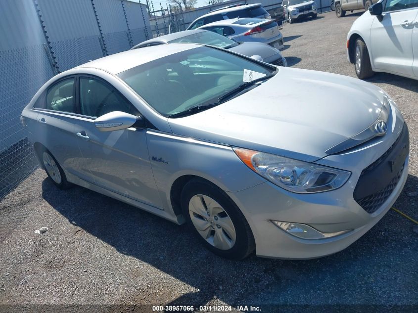 KMHEC4A48EA116520 2014 Hyundai Sonata Hybrid