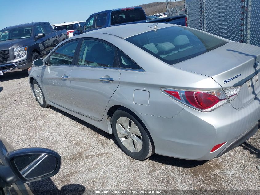 KMHEC4A48EA116520 2014 Hyundai Sonata Hybrid