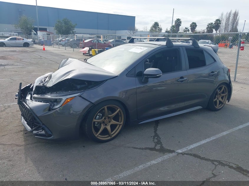 VIN JTND4MBE8P3205088 2023 TOYOTA COROLLA SE