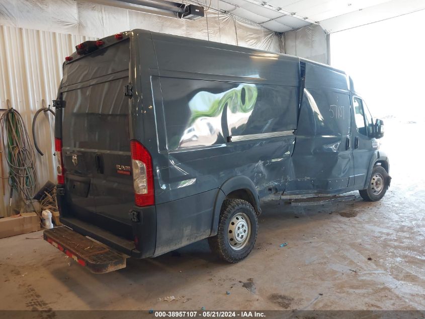 2020 Ram Promaster 3500 Cargo Van High Roof 159 Wb Ext VIN: 3C6URVJG5LE145134 Lot: 38957107