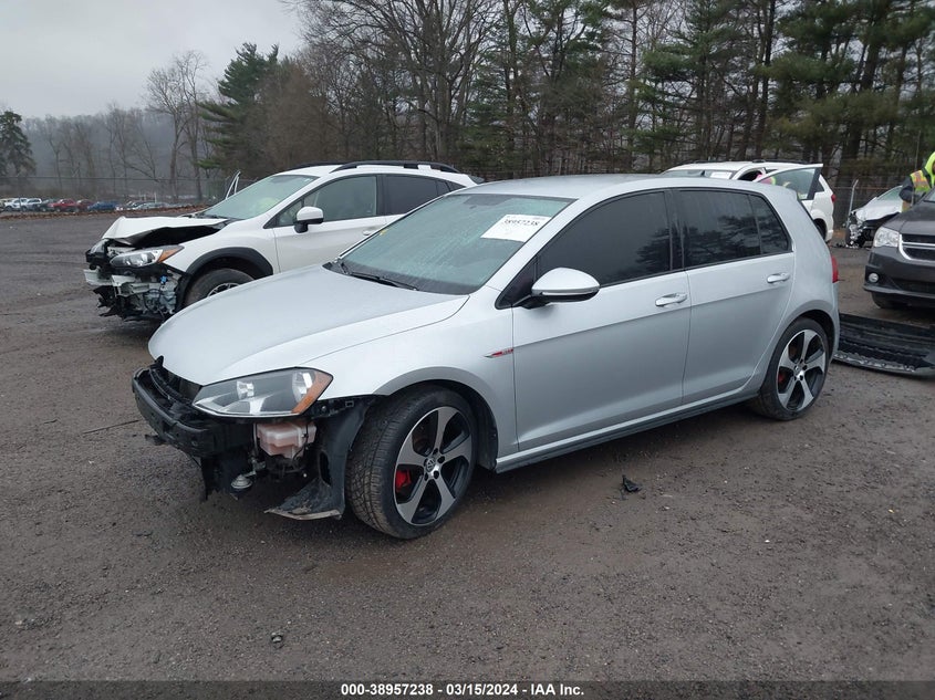 2017 VOLKSWAGEN GOLF GTI AUTOBAHN 4-DOOR/S 4-DOOR/SE 4-DOOR/SPORT 4-DOOR - 3VW4T7AU1HM013459
