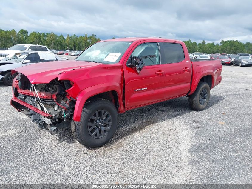 2022 Toyota Tacoma Sr5 V6 VIN: 3TMAZ5CN4NM172342 Lot: 38957263