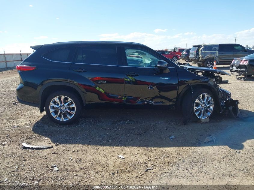 5TDXBRCH1MS531533 2021 Toyota Highlander Hybrid Limited