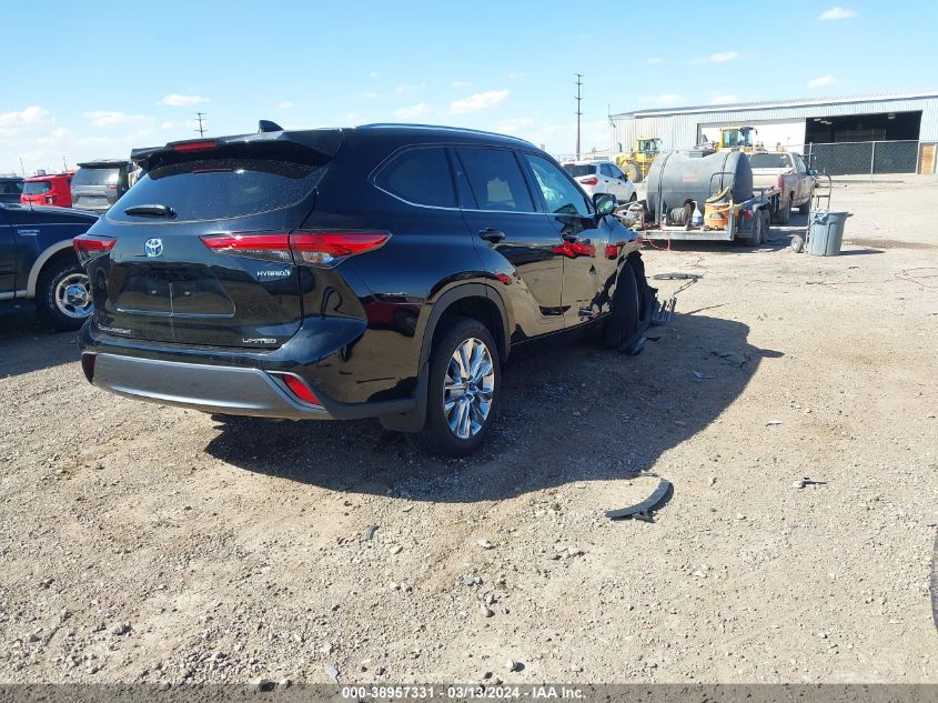 5TDXBRCH1MS531533 2021 Toyota Highlander Hybrid Limited