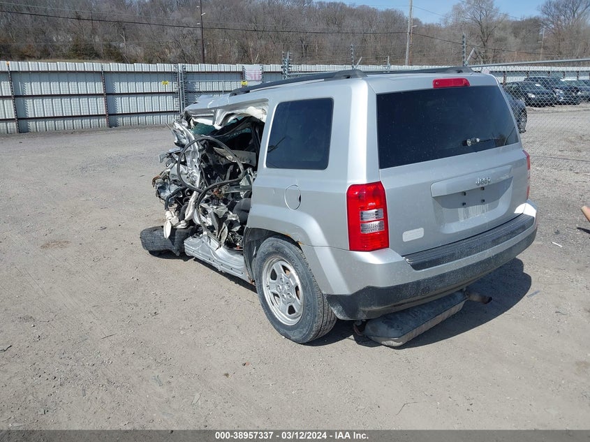 2013 JEEP PATRIOT SPORT - 1C4NJPBA2DD186785