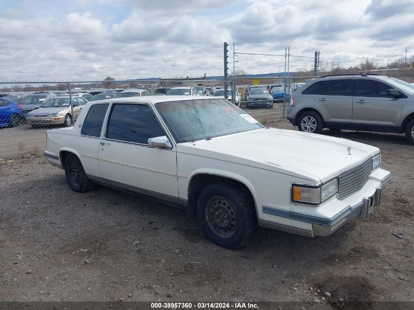 1988 Cadillac Deville VIN: 1G6CD1154J4337432 Lot: 38957360