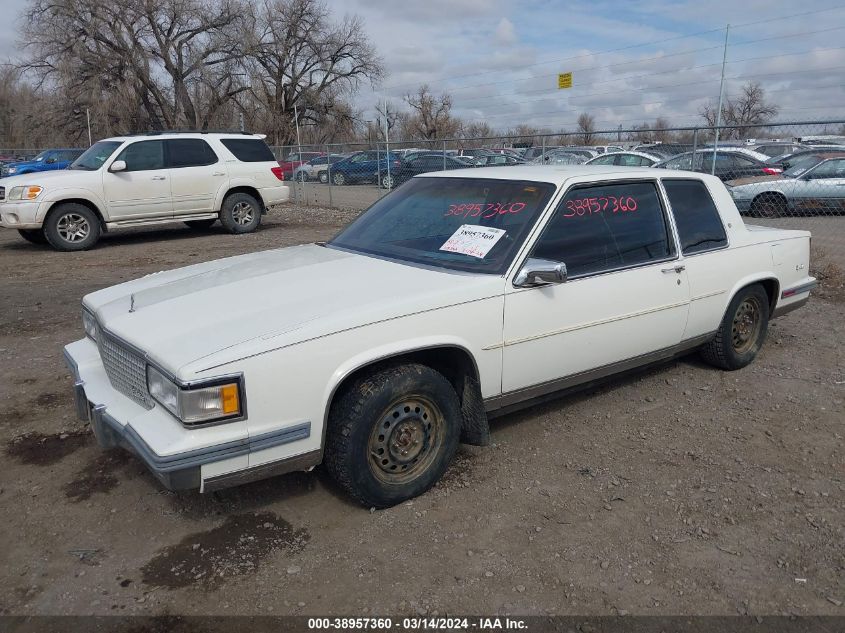 1988 Cadillac Deville VIN: 1G6CD1154J4337432 Lot: 38957360