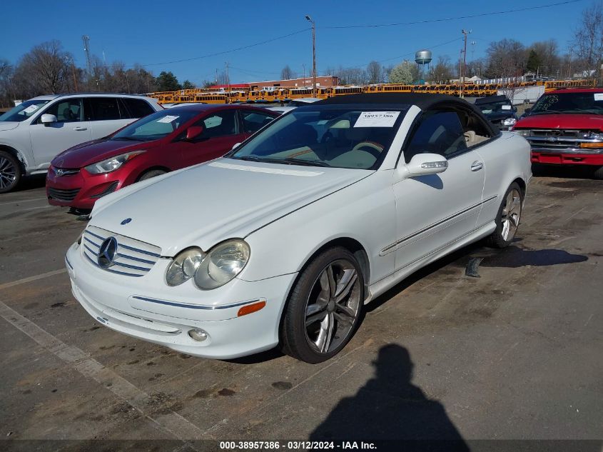 WDBTK75J25F155492 | 2005 MERCEDES-BENZ CLK 500