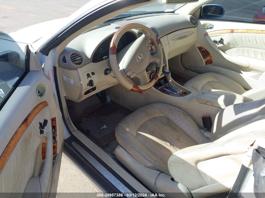 WDBTK75J25F155492 | 2005 MERCEDES-BENZ CLK 500