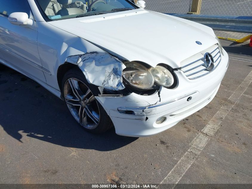 WDBTK75J25F155492 | 2005 MERCEDES-BENZ CLK 500