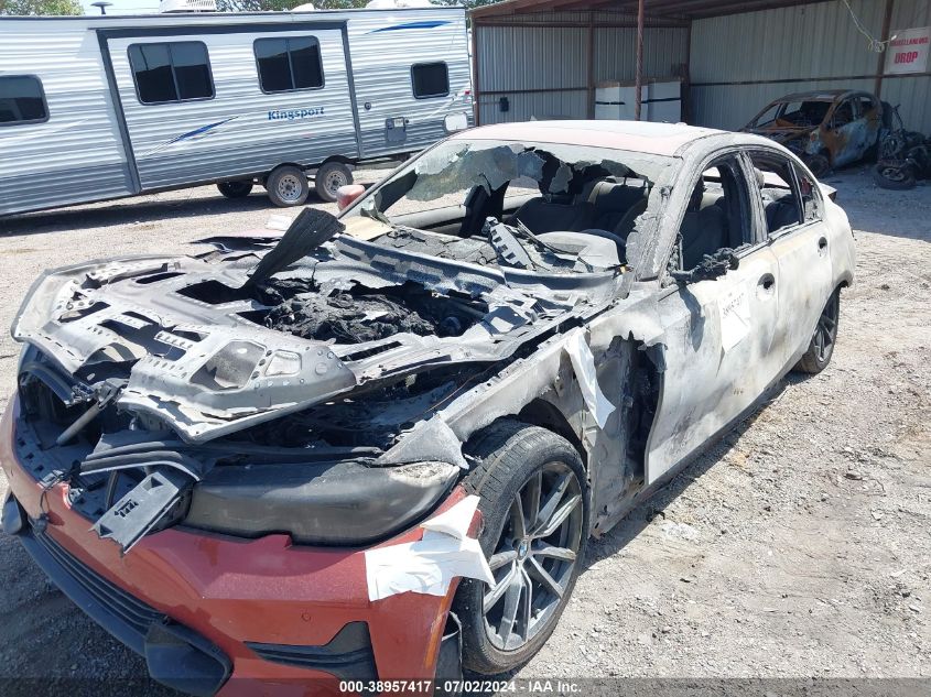 2019 BMW 330I VIN: WBA5R1C51KAK12084 Lot: 38957417