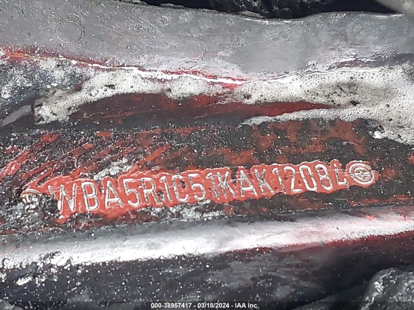 2019 BMW 330I VIN: WBA5R1C51KAK12084 Lot: 38957417