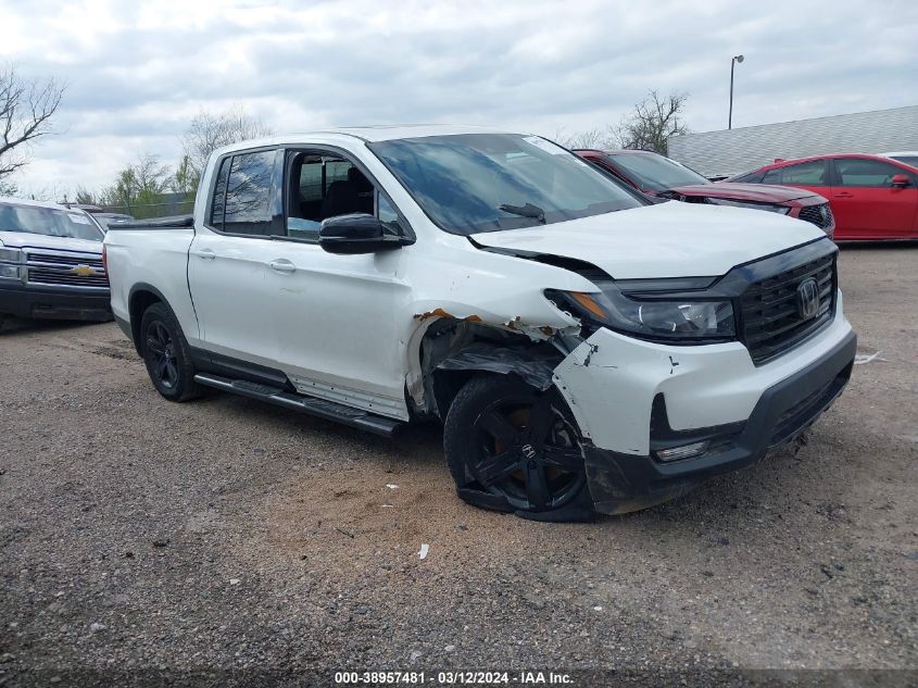 2021 Honda Ridgeline Black Edition VIN: 5FPYK3F86MB022241 Lot: 38957481