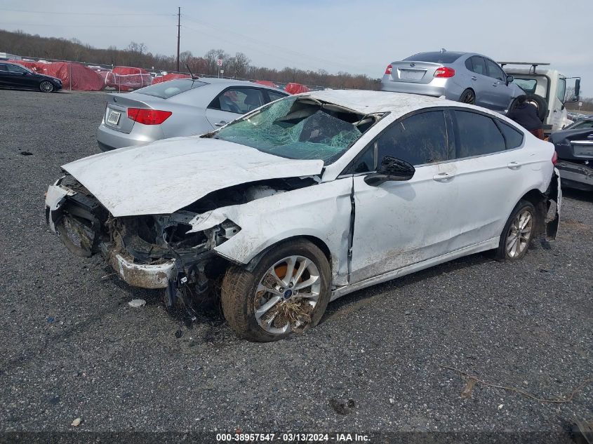 2020 FORD FUSION SE - 3FA6P0HD5LR245688