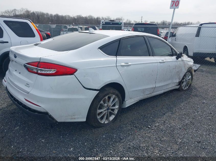 2020 Ford Fusion Se VIN: 3FA6P0HD5LR245688 Lot: 38957547