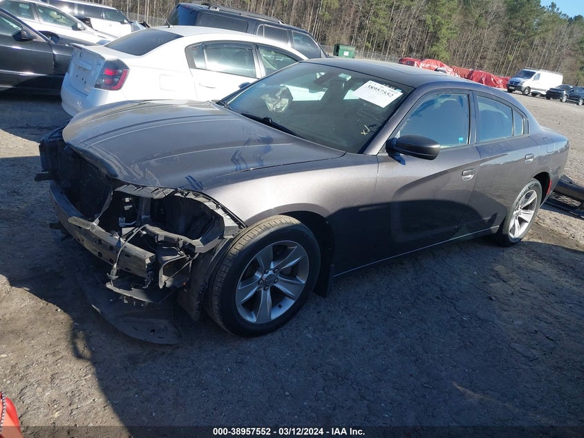 VIN 2C3CDXHG1JH290827 2018 DODGE CHARGER SXT PLUS RWD