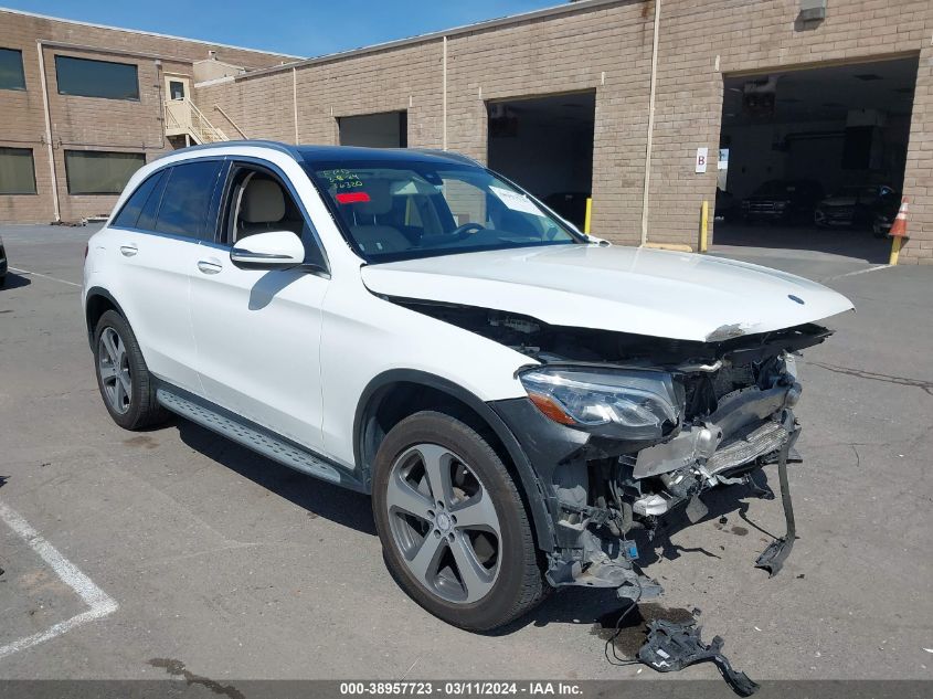 2017 MERCEDES-BENZ GLC 300 - WDC0G4JB0HF121634