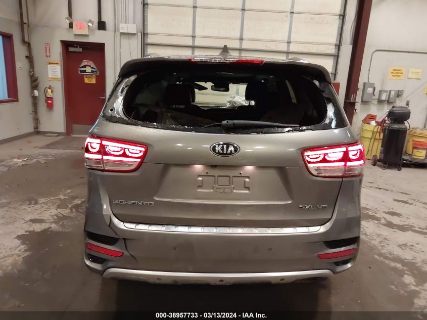 2017 Kia Sorento 3.3L Sxl VIN: 5XYPKDA5XHG295608 Lot: 38957733