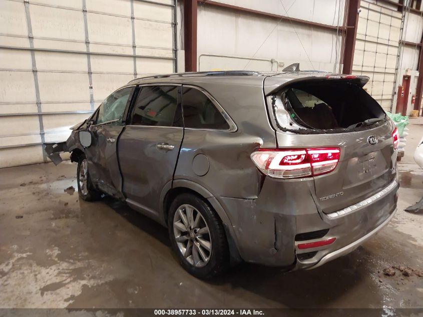 2017 Kia Sorento 3.3L Sxl VIN: 5XYPKDA5XHG295608 Lot: 38957733