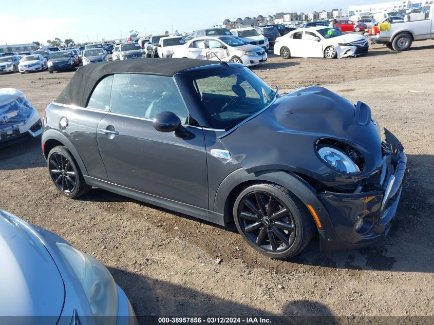 2018 Mini Convertible Cooper S VIN: WMWWG9C58J3E38833 Lot: 38957856