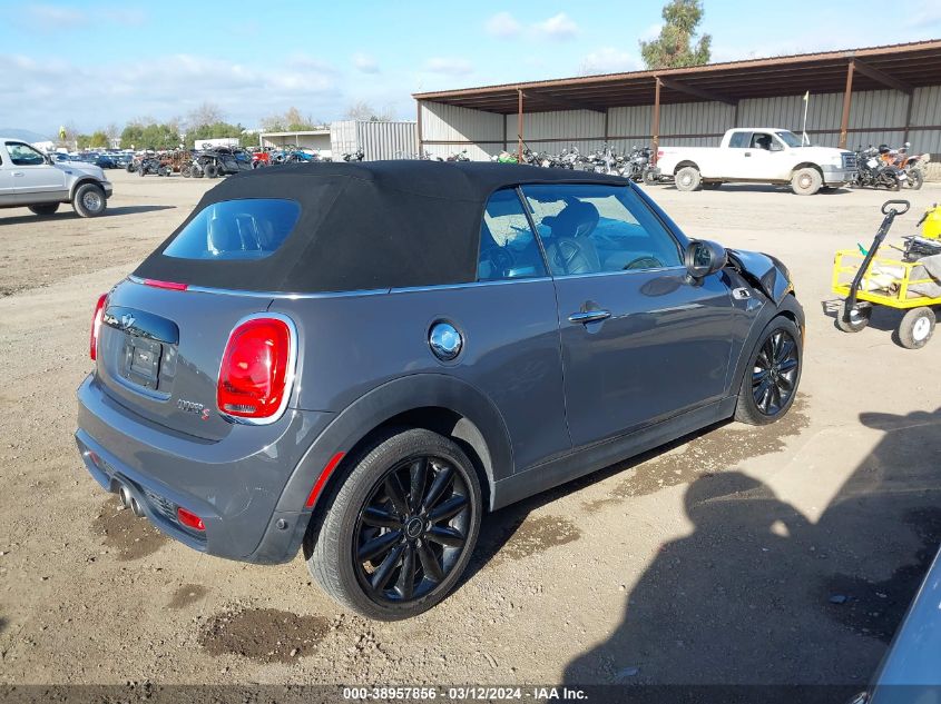 2018 Mini Convertible Cooper S VIN: WMWWG9C58J3E38833 Lot: 38957856