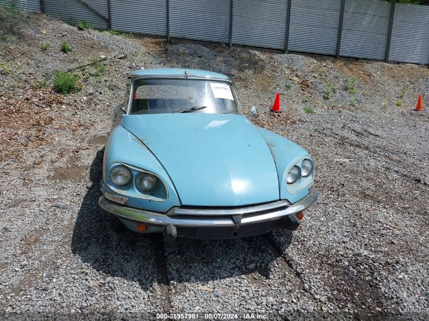 1972 Citroen Ds21 VIN: 01FC0231 Lot: 38957981