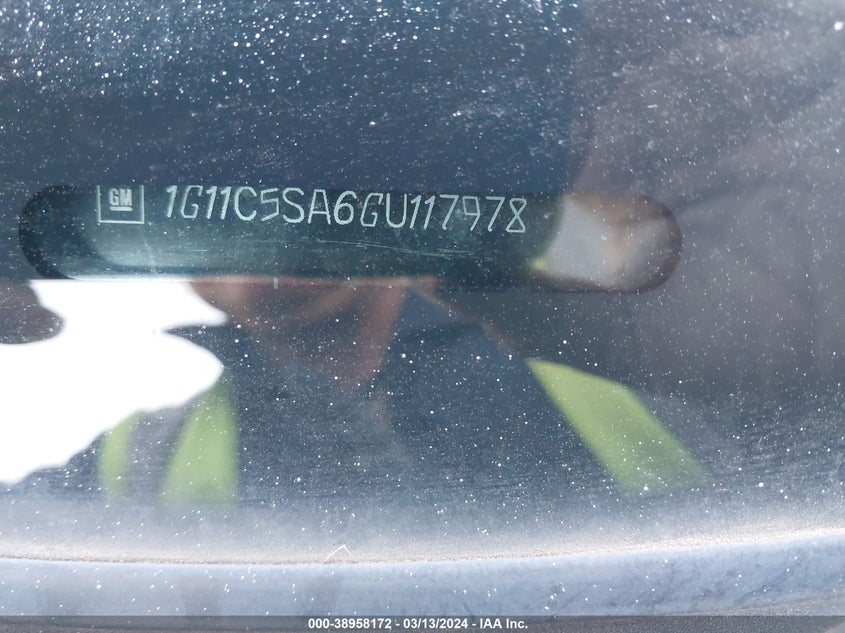 2016 CHEVROLET MALIBU LIMITED LT - 1G11C5SA6GU117978