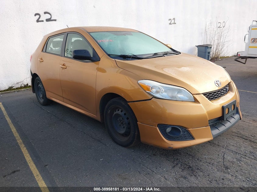 2009 Toyota Matrix S VIN: 2T1KE40E19C030351 Lot: 38958181