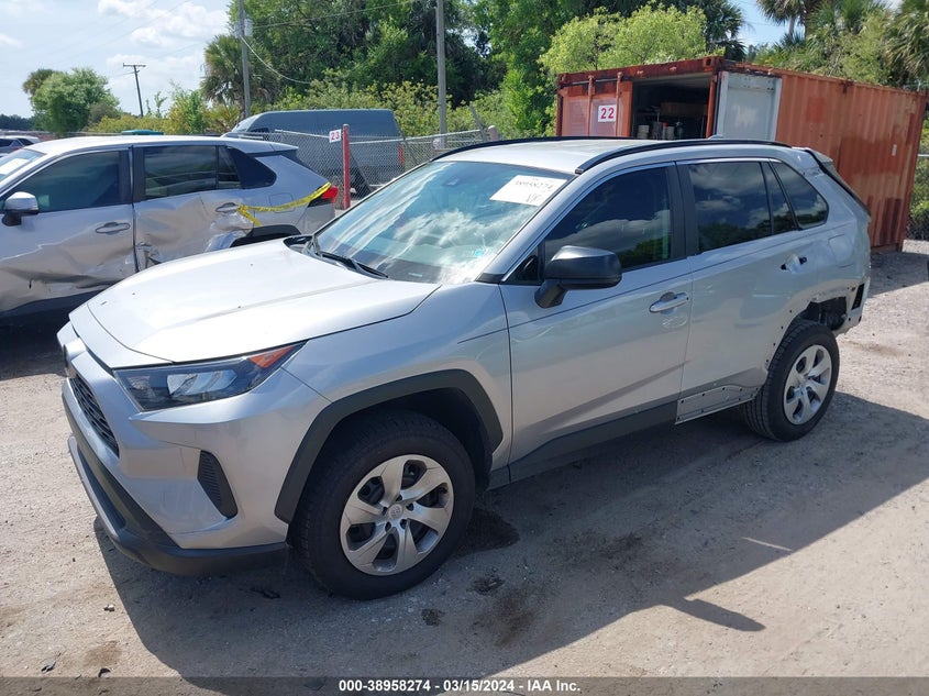 VIN 2T3H1RFV0MC131634 2021 TOYOTA RAV4 LE