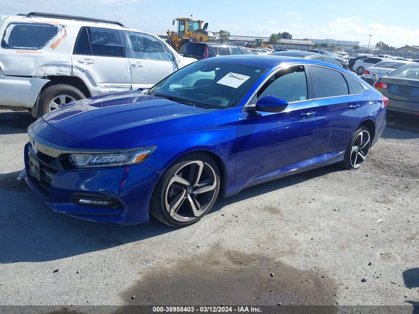 VIN 1HGCV1F31KA100905 2019 HONDA ACCORD SPORT