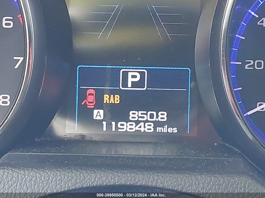 2017 SUBARU OUTBACK 2.5I LIMITED - 4S4BSANC4H3222431