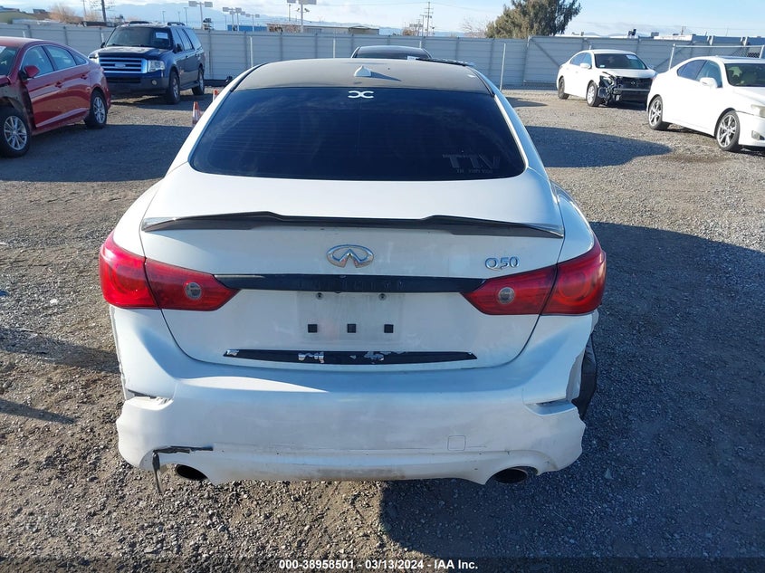2015 INFINITI Q50 PREMIUM/SPORT - JN1BV7AP8FM347773
