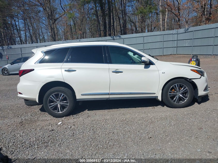 VIN 5N1DL0MM8KC548041 2019 INFINITI QX60 LUXE