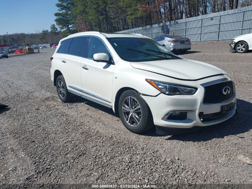 VIN 5N1DL0MM8KC548041 2019 INFINITI QX60 LUXE