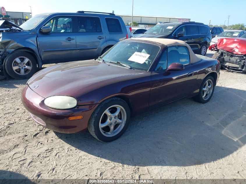 1999 Mazda Mx-5 Miata Leather Pkg/Popular Equipment Pkg/Sports Pkg/Touring Pkg VIN: JM1NB3537X0119212 Lot: 38958543