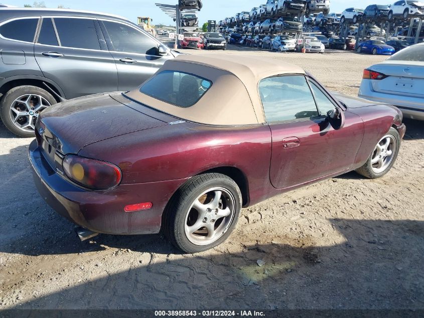 1999 Mazda Mx-5 Miata Leather Pkg/Popular Equipment Pkg/Sports Pkg/Touring Pkg VIN: JM1NB3537X0119212 Lot: 38958543