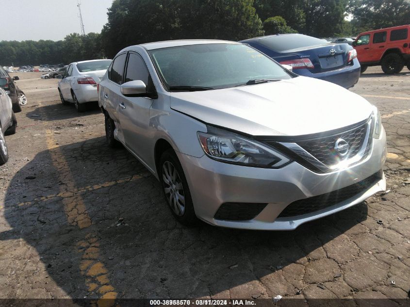 2016 Nissan Sentra Fe+ S/S/Sl/Sr/Sv VIN: 3N1AB7APXGY235494 Lot: 38958570