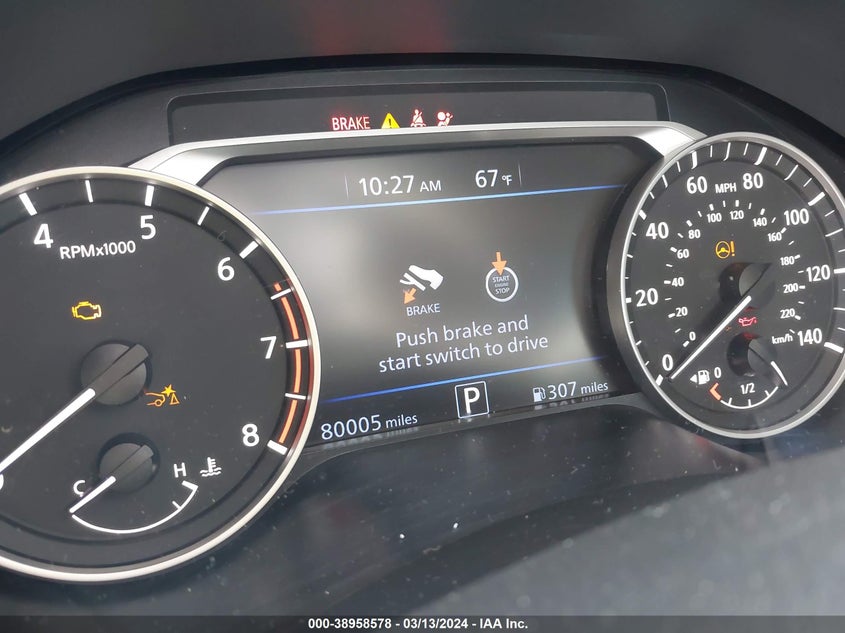 VIN 1N4BL4CV9LC176536 2020 NISSAN ALTIMA SR
