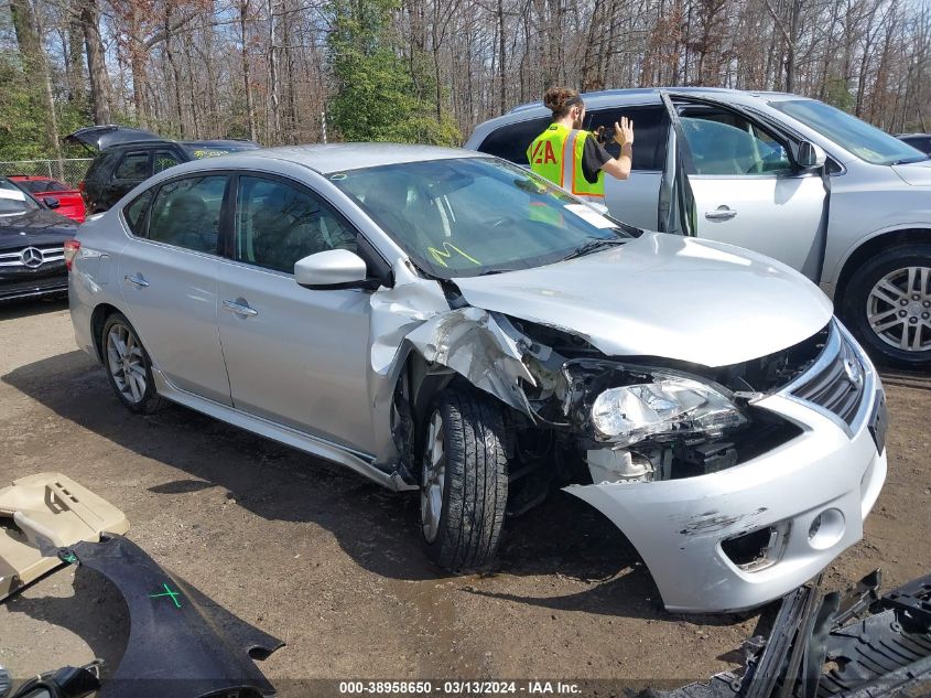 2013 NISSAN SENTRA SR - 3N1AB7AP7DL782389