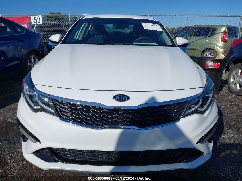 2019 Kia Optima Lx VIN: 5XXGT4L31KG339967 Lot: 38958665