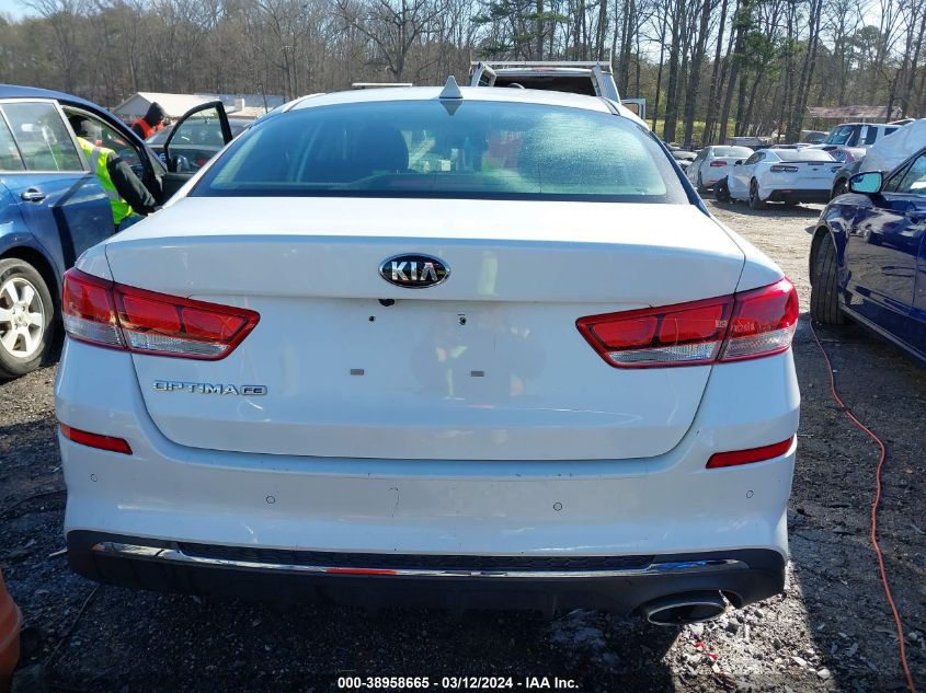 2019 Kia Optima Lx VIN: 5XXGT4L31KG339967 Lot: 38958665