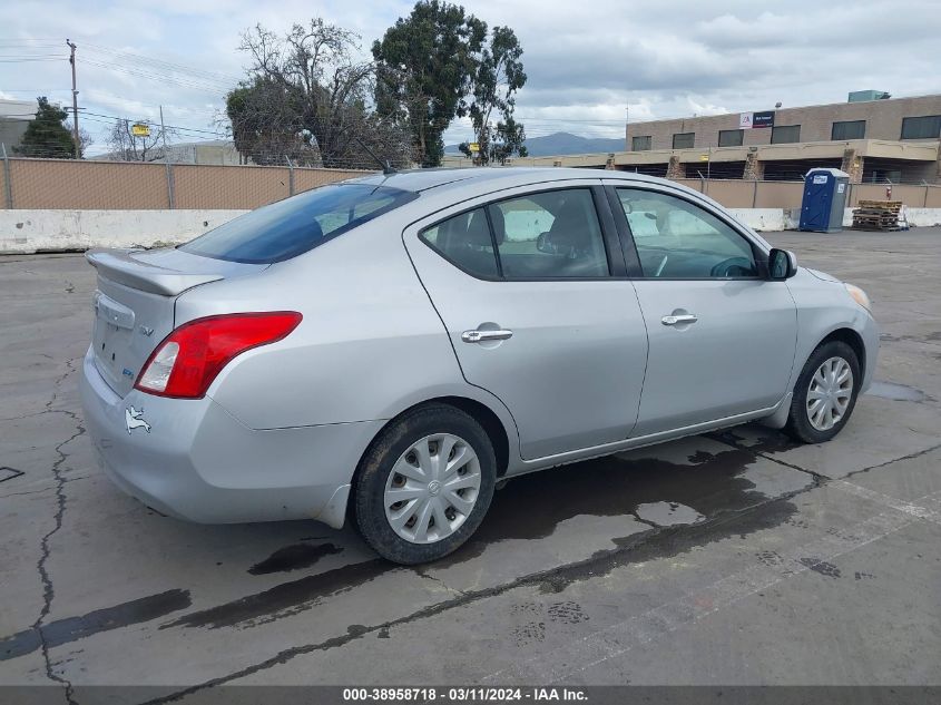 2014 Nissan Versa 1.6 S/1.6 S+/1.6 Sl/1.6 Sv VIN: 3N1CN7AP5EK453780 Lot: 38958718